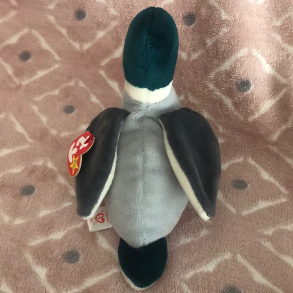 Retired 1998 Ty Beanie Jake Collectors Duck - Picture 4 of 6